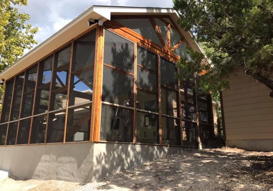 catio design and construction Austin Texas